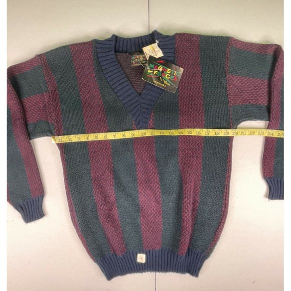 Vintage Mens 80s Magnetic Force Sweater - Picture 7 of 10